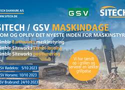 SITECH / GSV maskindage