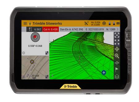 Trimble T100 tablet