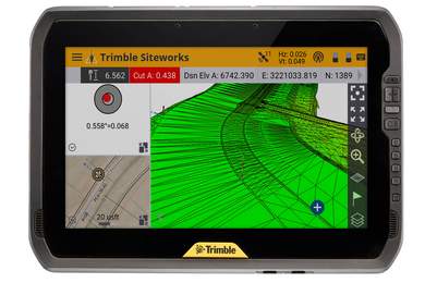 Kraftfuld Trimble Tablet T100