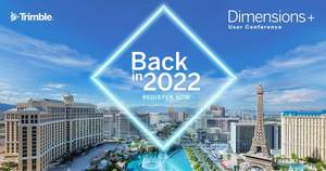 Trimble Dimensions Las Vegas, USA 7. - 9. november&nbsp;2022