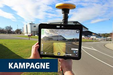 Ultra hurtig GNSS antenne med høj nøjagtighed til meget attraktiv pris på 14.995 kr.