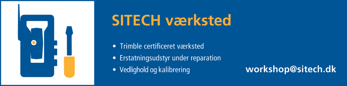 Trimble certificeret værksted hos SITECH