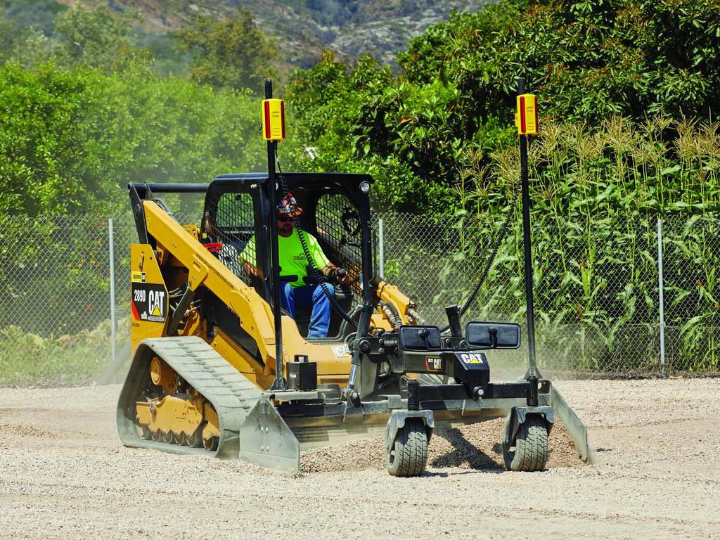 Trimble Earthworks GO maskinstyring til kompaktgrader