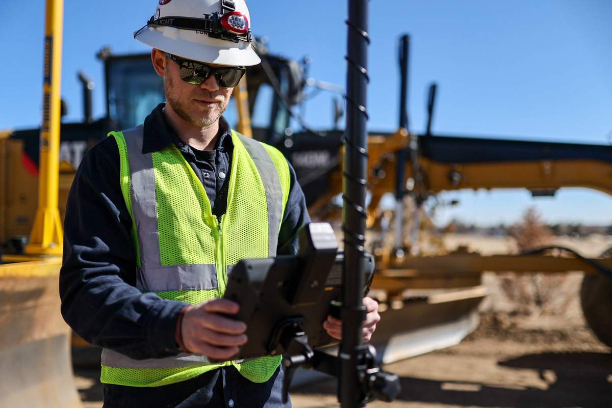 GNSS Trimble landmåling opmåling afsætning GPS Siteworks