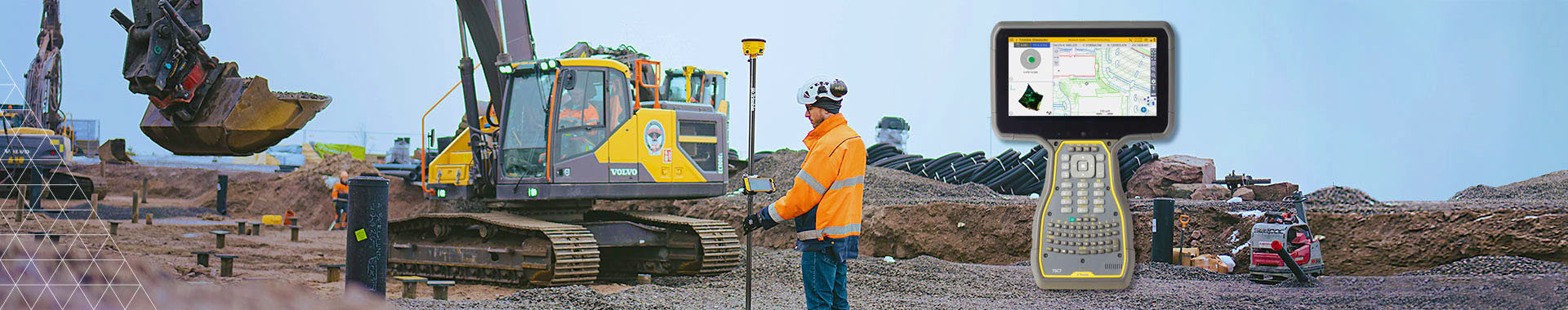 >Trimble Siteworks kombi-løsning